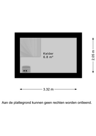 Floorplan - H. Goeman Borgesiusstr 9, 9626 AT Schildwolde